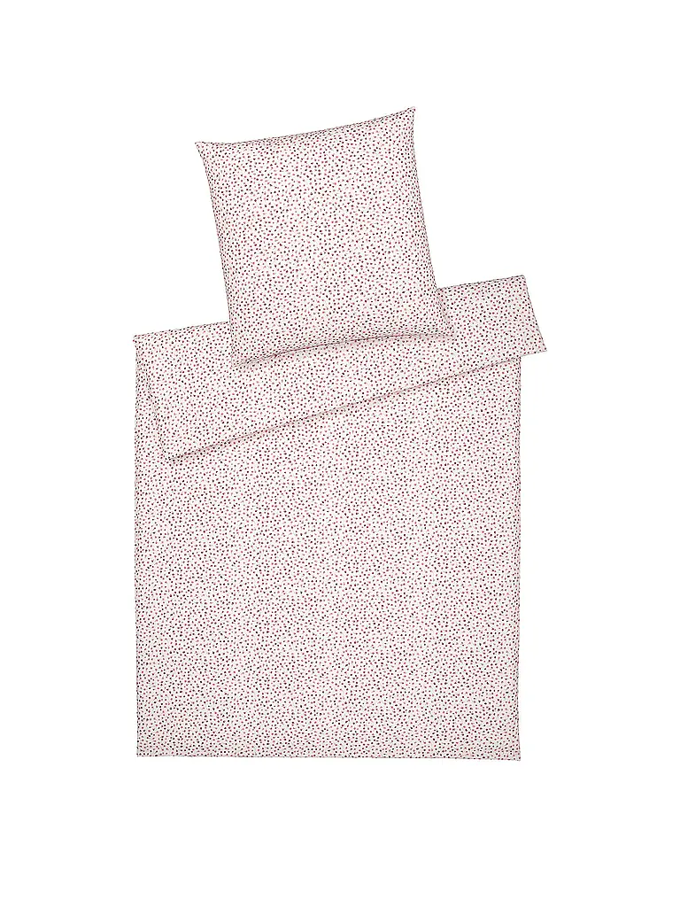 ELEGANTE | Ropa de cama de franela PREPPY 70x90cm/140x200cm Rosa | Rosa