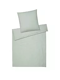ELEGANTE | Juego de cama de medio lino Breeze 70x90cm/140x200cm Lila | Verde claro