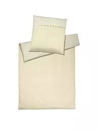 ELEGANTE | Ropa de cama de satén 70x90cm / 140x200cm EL GRECO Naturaleza | Crema