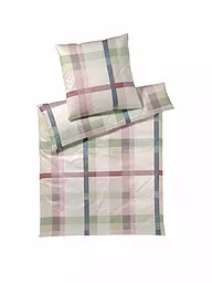 ELEGANTE | Ropa de cama de satén 70x90cm/140x200cm NIGHT GARDEN Terra | Rosa