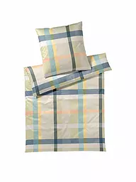ELEGANTE | Ropa de cama de satén 70x90cm/140x200cm NIGHT GARDEN Terra | Verde claro