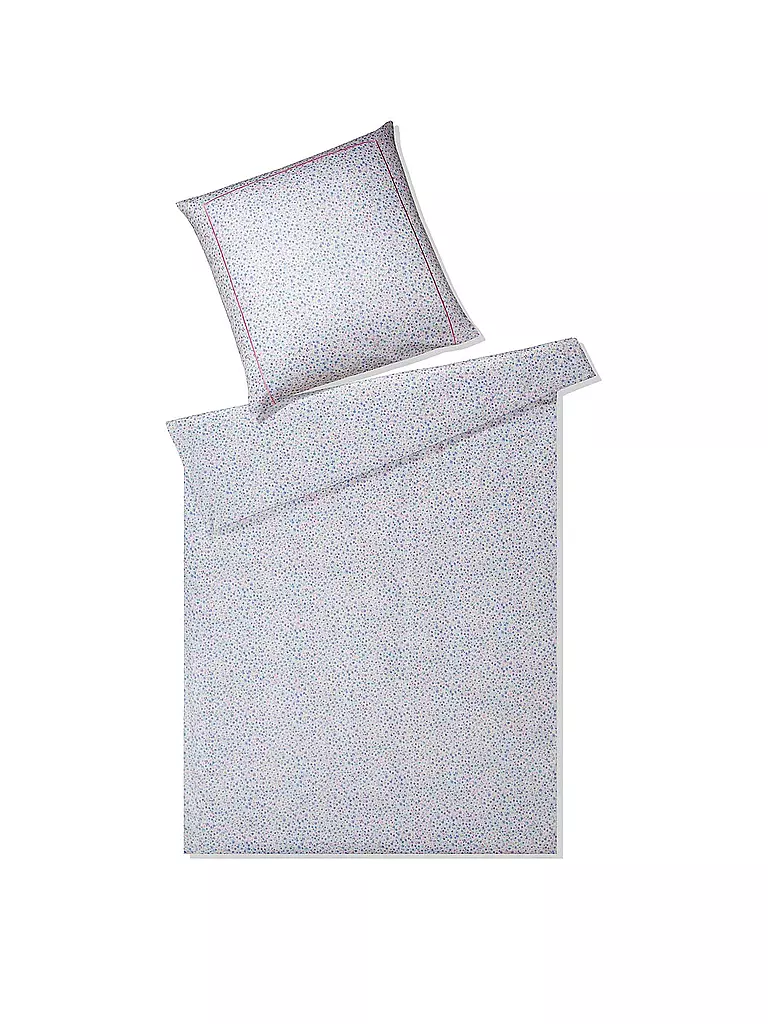 ELEGANTE | Ropa de cama de satén TRAEUMEREI 70x90cm / 140x200cm Lila/Rosa | Lila