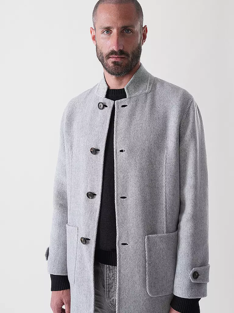 ELEVENTY | Abrigo de lana reversible | 