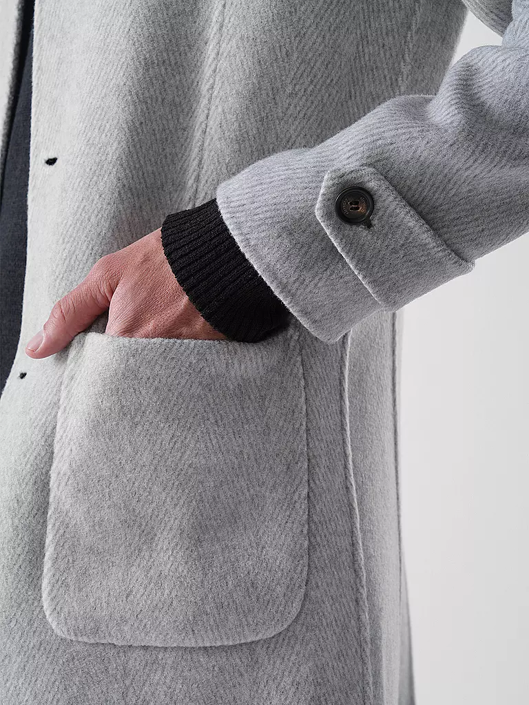 ELEVENTY | Abrigo de lana reversible | 