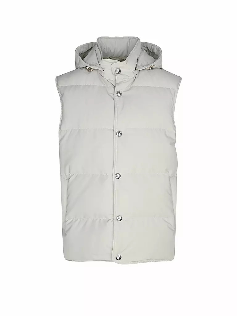 ELEVENTY | Chaleco acolchado de plumón LOROPAINA | Beige