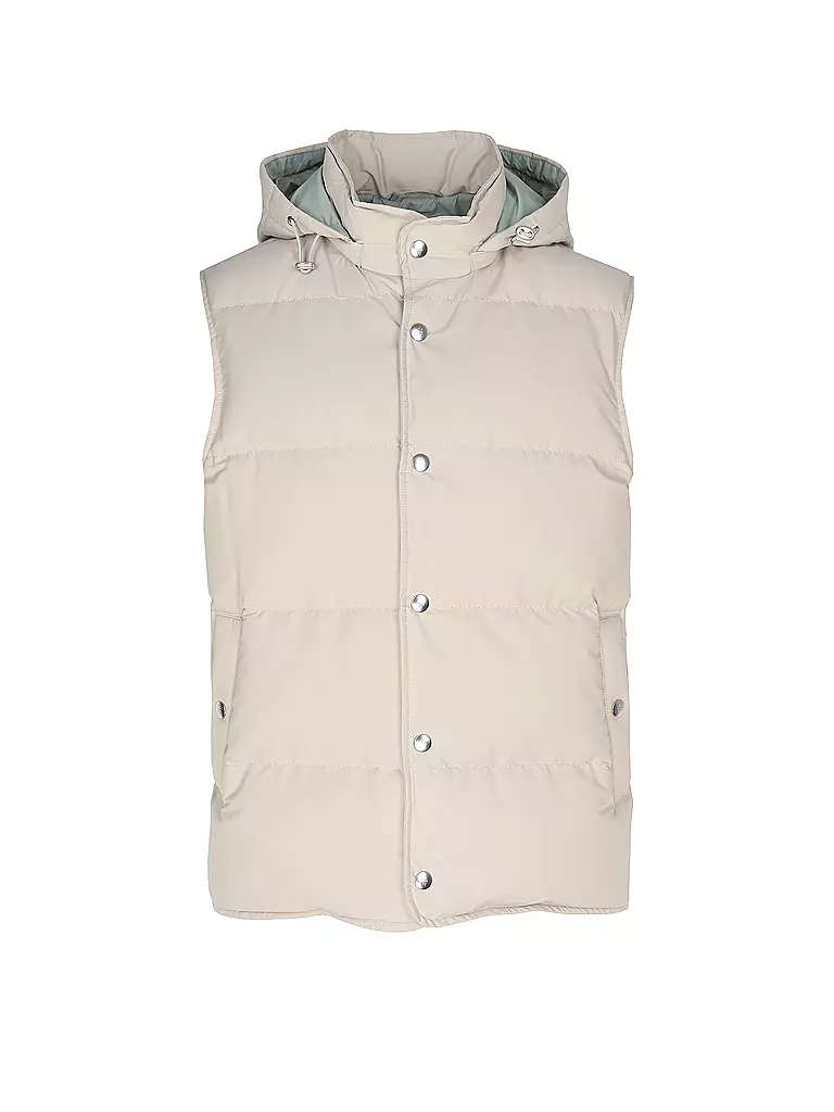 ELEVENTY | Chaleco acolchado de plumón | Beige