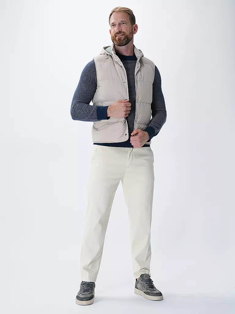 ELEVENTY | Chaleco acolchado de plumón | Beige