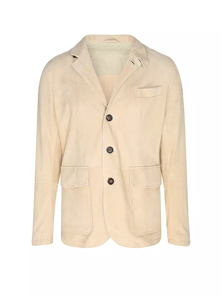 ELEVENTY | Chaqueta de cuero | Beige