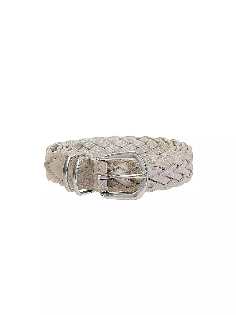 ELEVENTY | Cinturón de cuero | Beige