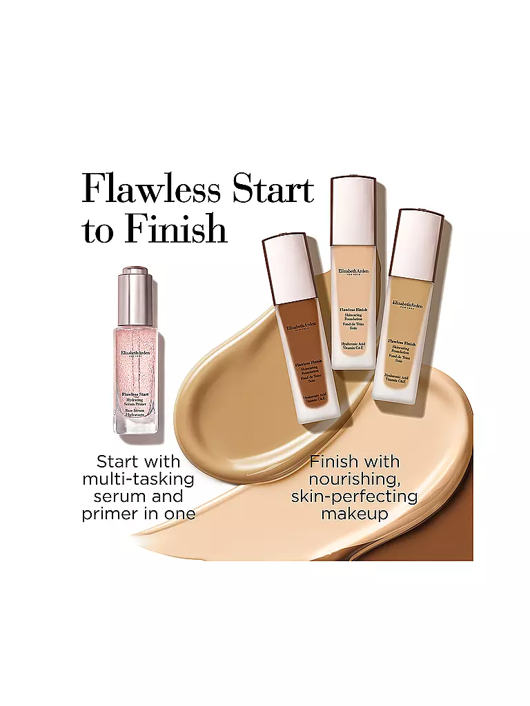 ELIZABETH ARDEN | Base de Maquillaje Líquida Flawless Finish 30ml (330W) | Marrón claro