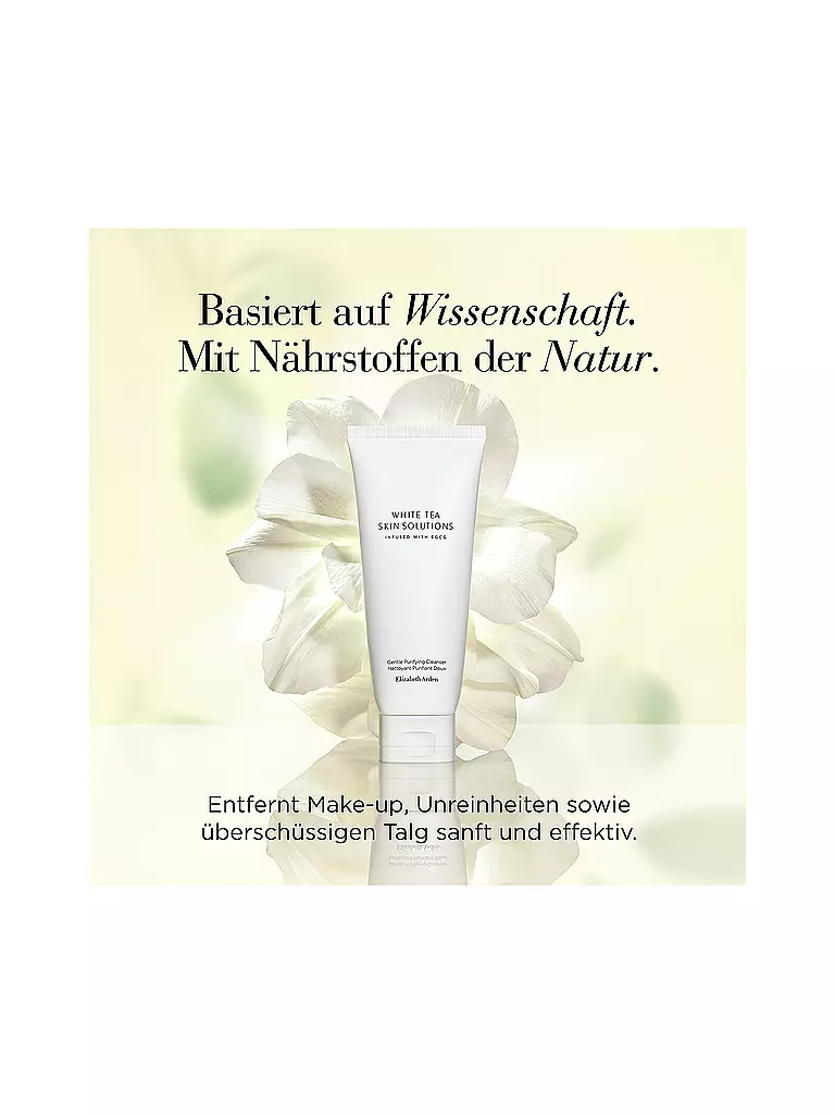 ELIZABETH ARDEN | White Tea Skin Solutions Limpiador Purificante Suave 125ml | Sin color