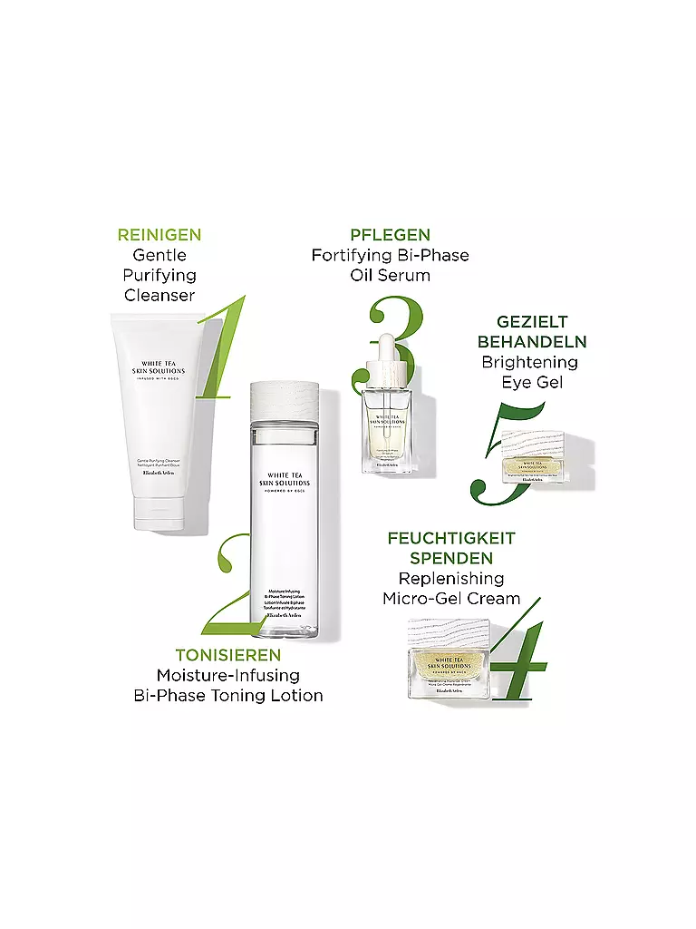 ELIZABETH ARDEN | White Tea Skin Solutions Limpiador Purificante Suave 125ml | 