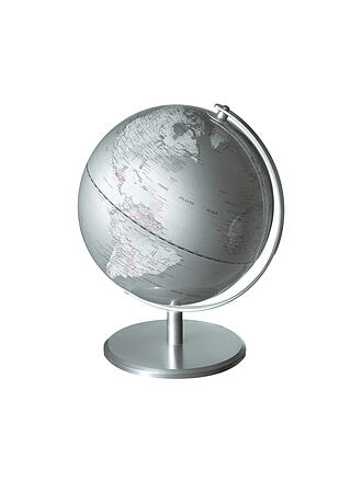EMFORM | Globo terráqueo - Planeta 25cm Plata