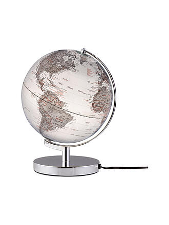 EMFORM | Globo luminoso Terra Light 25cm plata