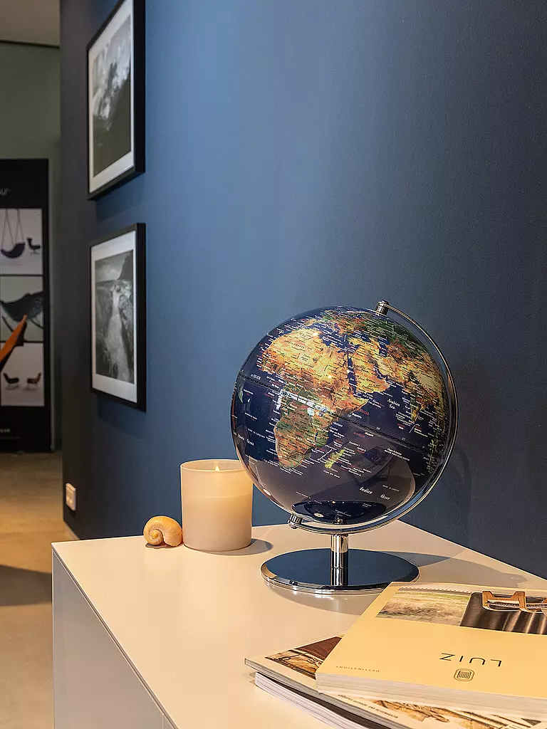 EMFORM | Globo de mesa - Planet Physical 2 azul/verde | Sin color