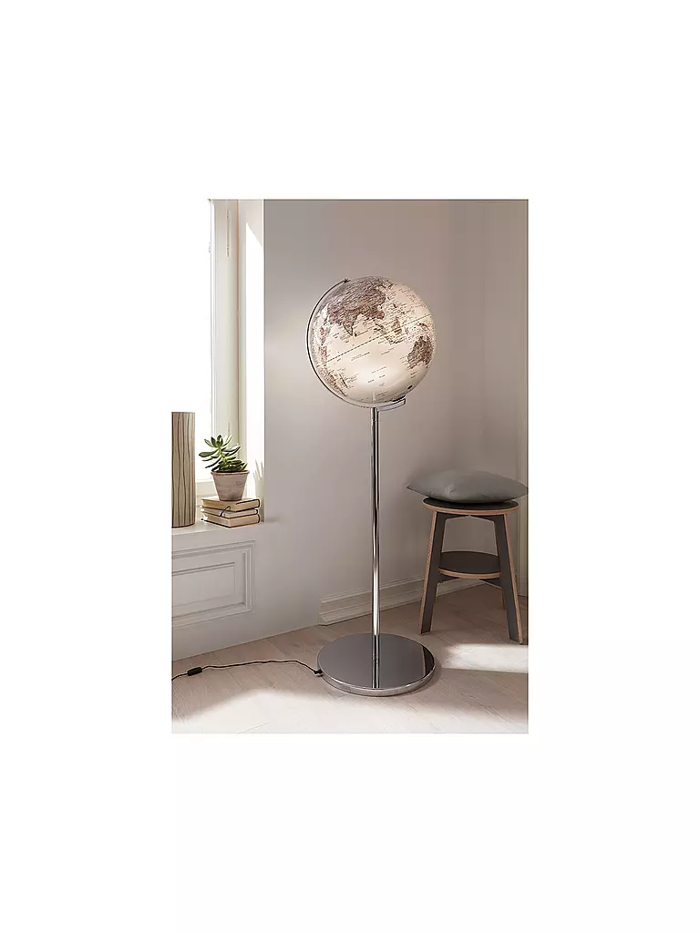EMFORM | Globo de pie - Sojus Light LD 43cm plata | Sin color