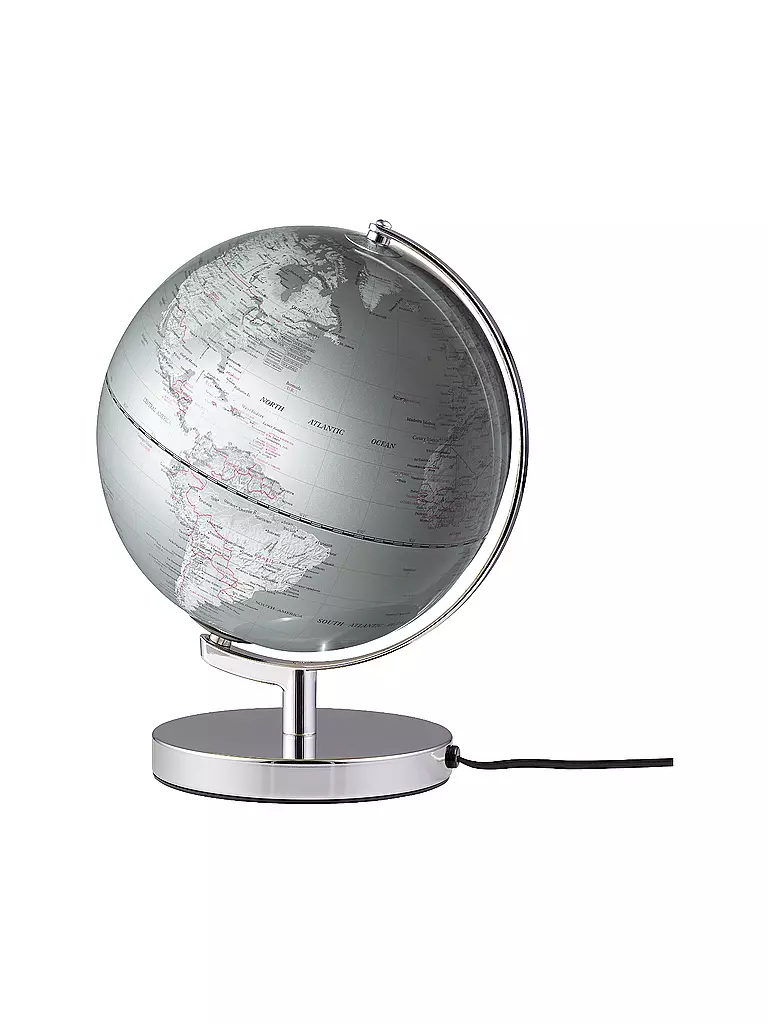 EMFORM | Globo luminoso Terra Light 25cm plata | Sin color