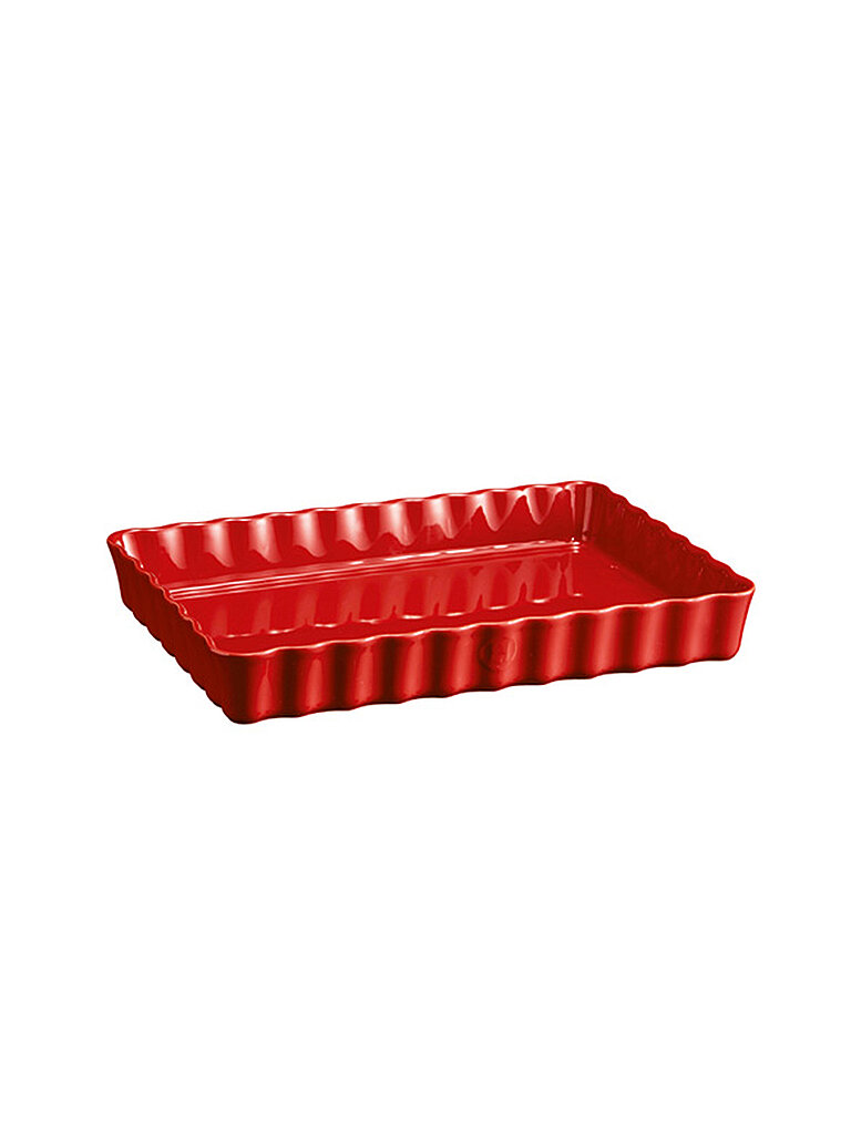 Molde para tarta rectangular 24x34cm Rojo oscuro rojo oscuro