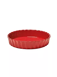 EMILE HENRY | Molde para tarta de 28 cm (Rojo oscuro) | Rojo oscuro