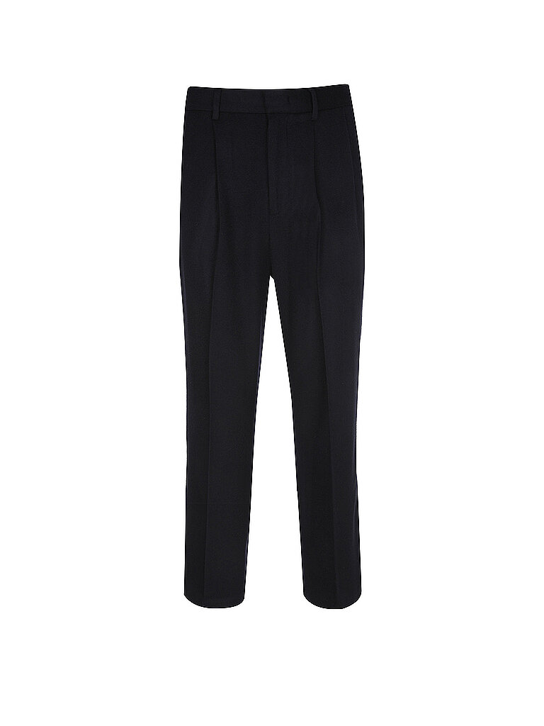 Emporio Armani Pantalones de traje azul oscuro
