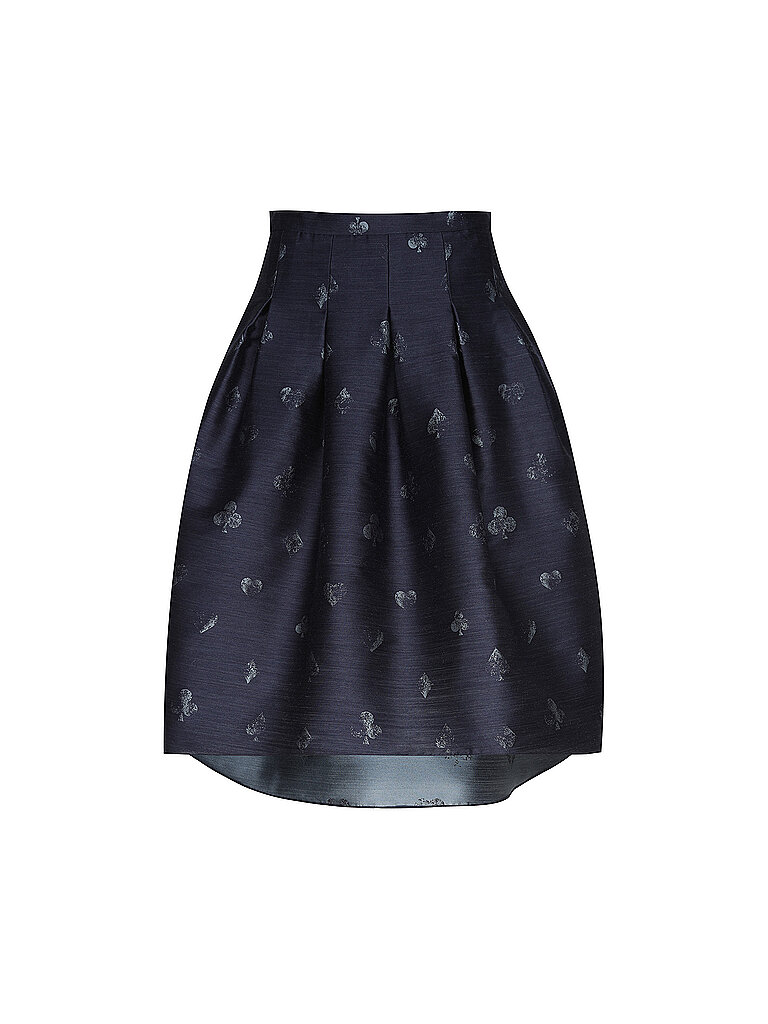 Emporio Armani Midi falda azul oscuro