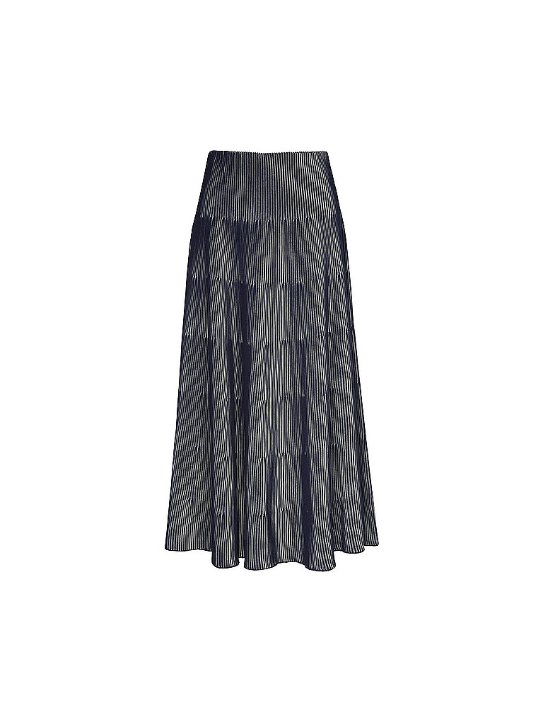 Midi falda azul oscuro 36