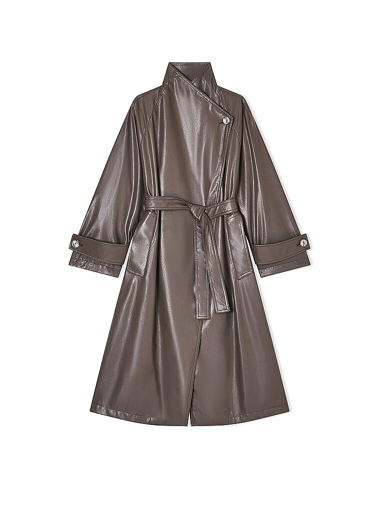 Emporio Armani Gabardina marrón