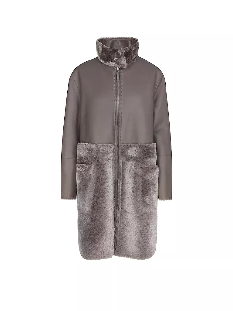 EMPORIO ARMANI | Abrigo de piel de cordero | 