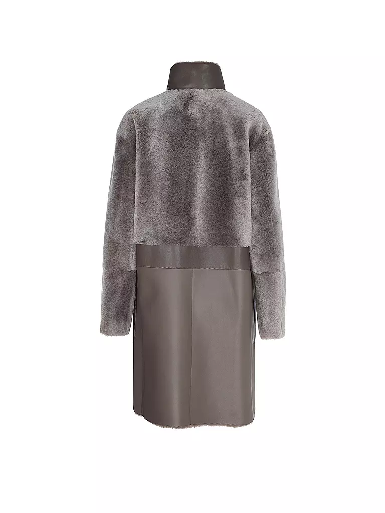 EMPORIO ARMANI | Abrigo de piel de cordero | 