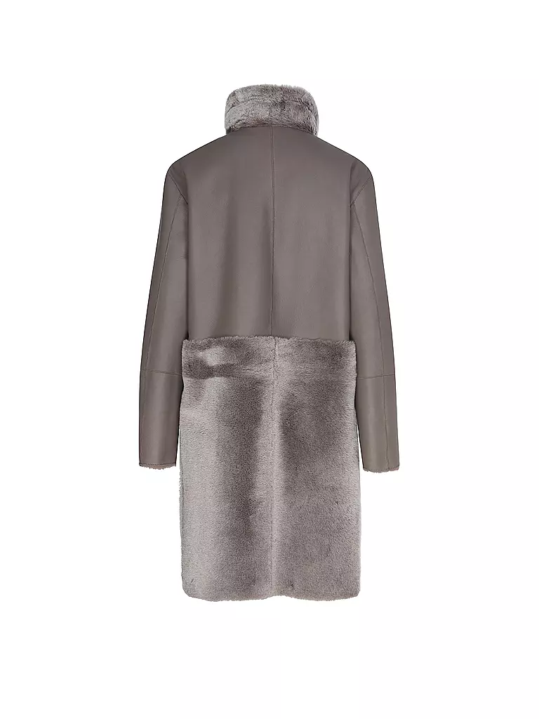 EMPORIO ARMANI | Abrigo de piel de cordero | 