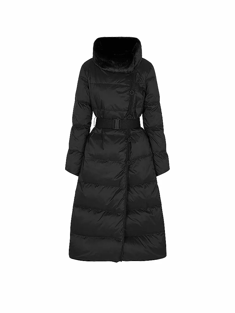 EMPORIO ARMANI | Abrigo de plumón reversible | Negro