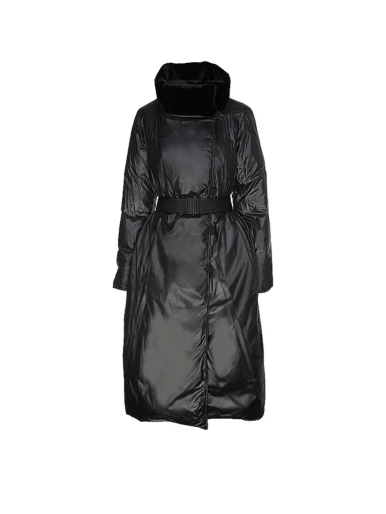 EMPORIO ARMANI | Abrigo de plumón reversible | Negro