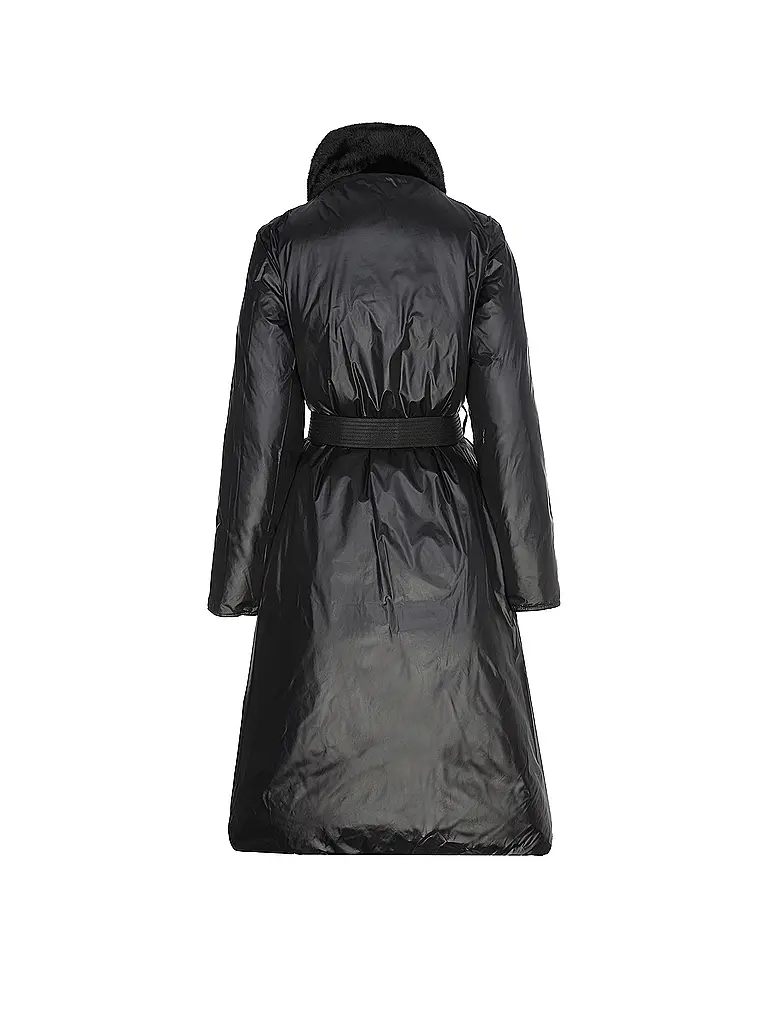 EMPORIO ARMANI | Abrigo de plumón reversible | Negro