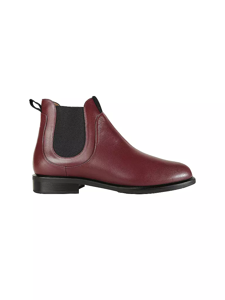 EMPORIO ARMANI | Botines Chelsea | Rojo oscuro