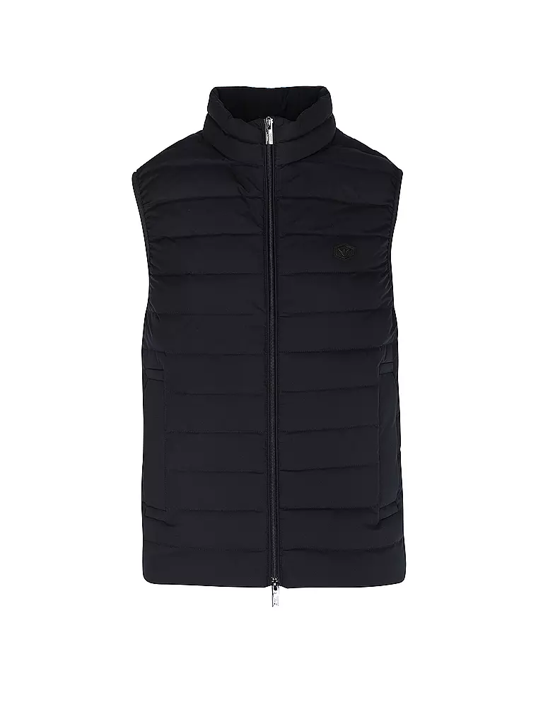 EMPORIO ARMANI | Chaleco acolchado de plumón | Azul oscuro