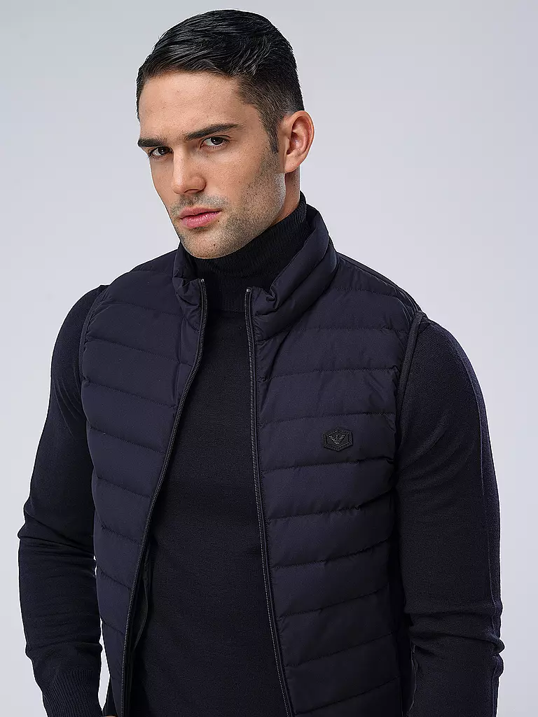 EMPORIO ARMANI | Chaleco acolchado de plumón | 