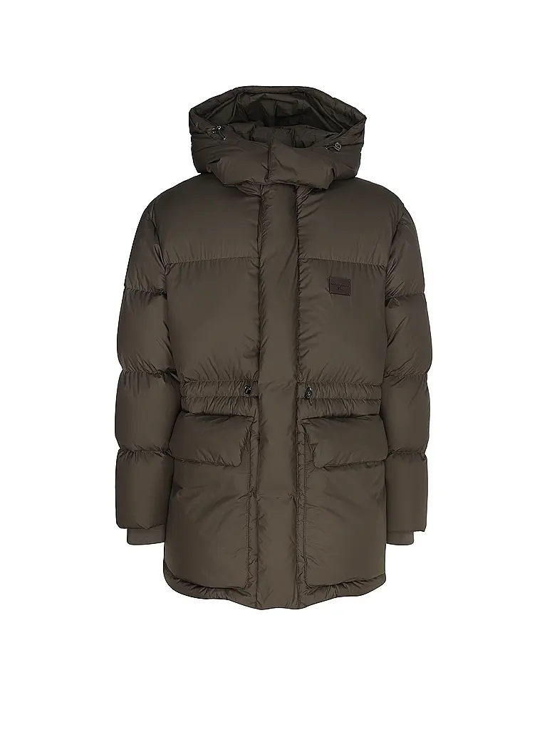 EMPORIO ARMANI | Chaqueta acolchada de plumón | Oliva