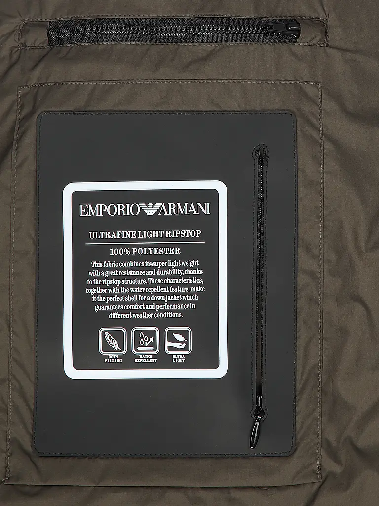 EMPORIO ARMANI | Chaqueta acolchada de plumón | 