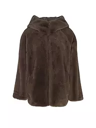 EMPORIO ARMANI | Chaqueta reversible con aspecto de piel | Marrón