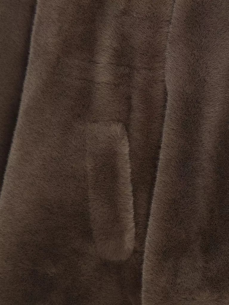 EMPORIO ARMANI | Chaqueta reversible con aspecto de piel | Marrón