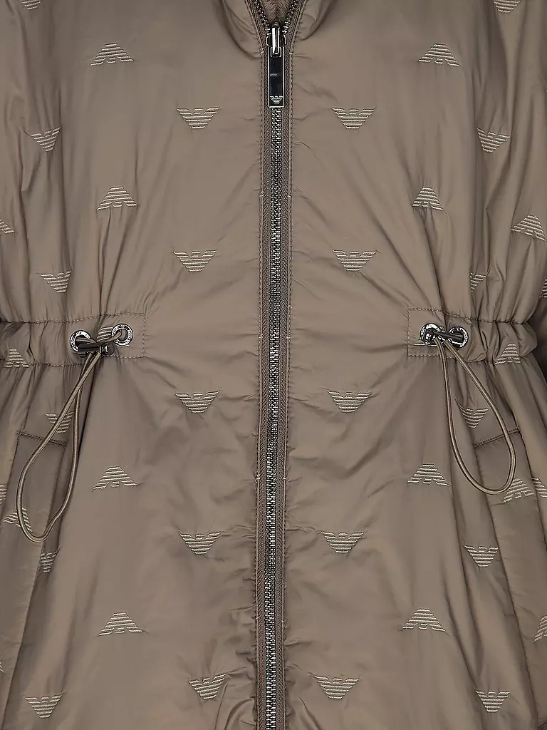 EMPORIO ARMANI | Chaqueta reversible con aspecto de piel | Marrón