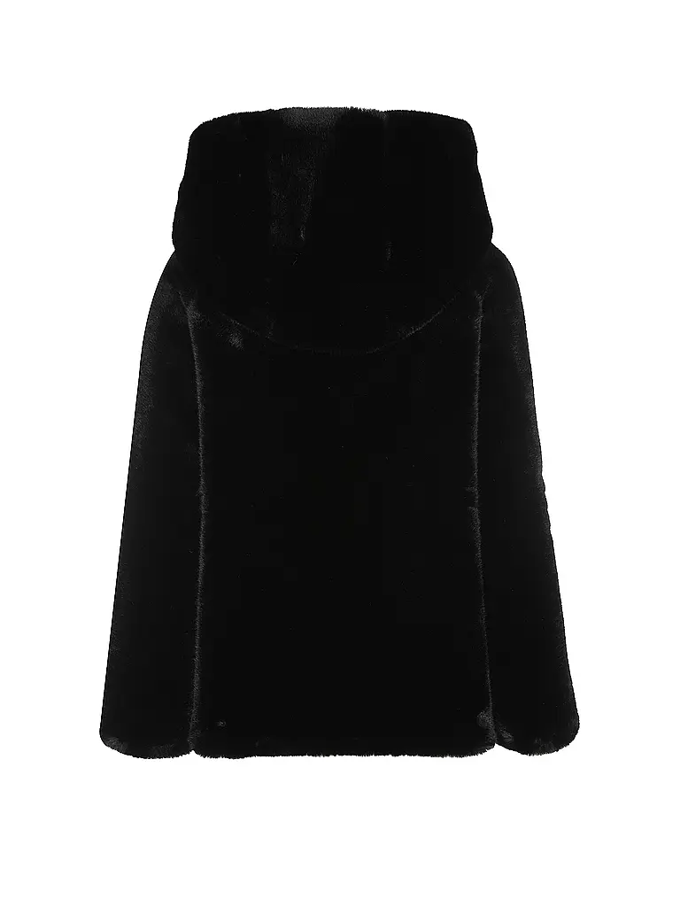 EMPORIO ARMANI | Chaqueta reversible con aspecto de piel | Negro