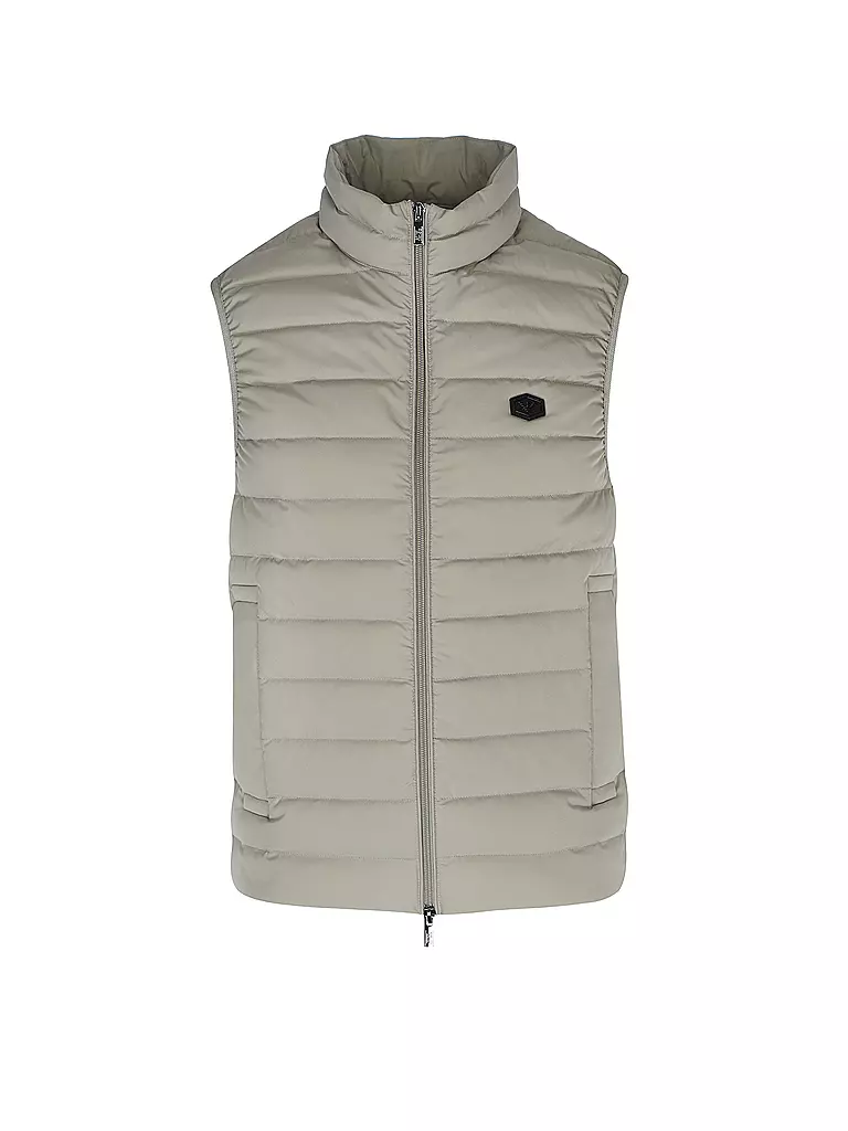EMPORIO ARMANI | Daunensteppgilet  | Gris claro