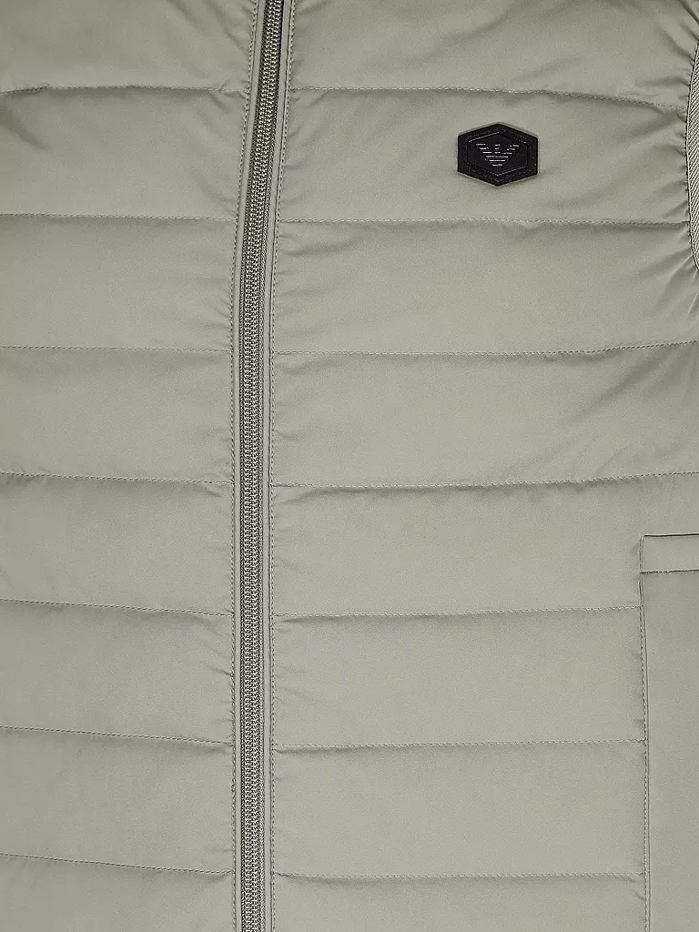 EMPORIO ARMANI | Daunensteppgilet  | Gris claro