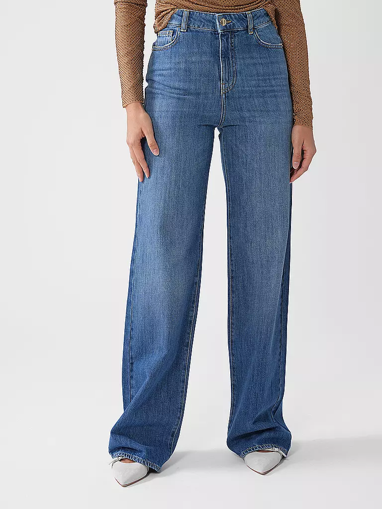 EMPORIO ARMANI | Jeans de pierna ancha | Azul