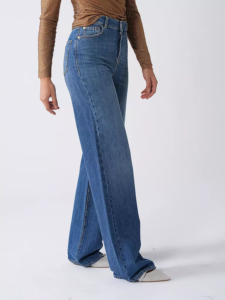 EMPORIO ARMANI | Jeans de pierna ancha | Azul