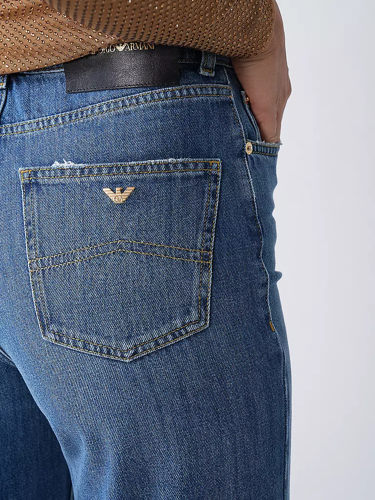 EMPORIO ARMANI | Jeans de pierna ancha | Azul