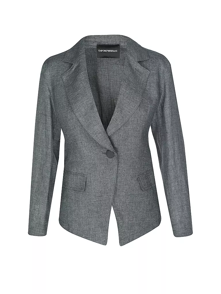 EMPORIO ARMANI | Leinenblazer  | Verde