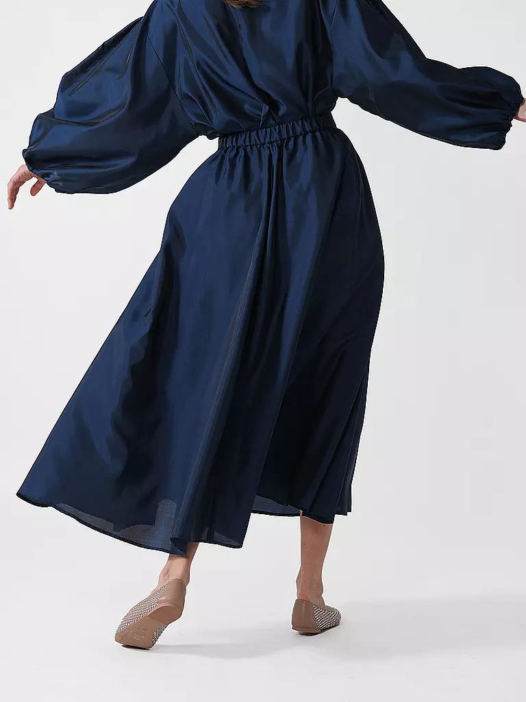 EMPORIO ARMANI | Midi falda | Azul oscuro