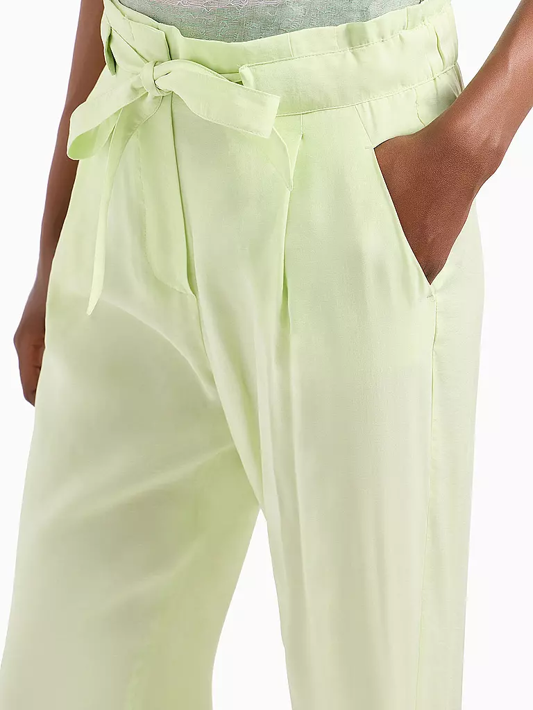 EMPORIO ARMANI | Pantalón de pierna ancha | Verde